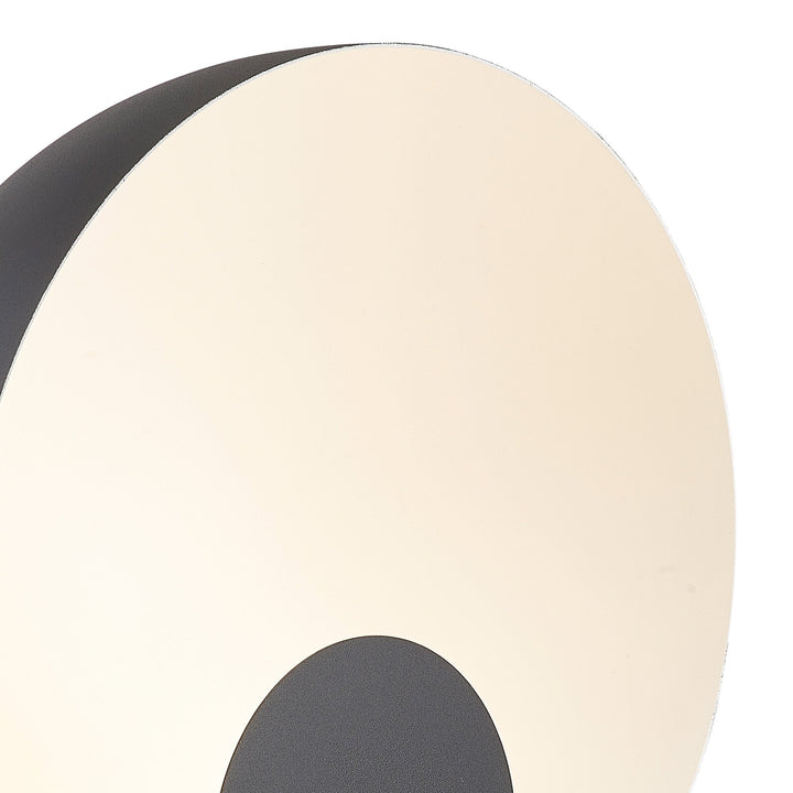 Mantra M8433 Oculo 20cm LED Table Lamp Black