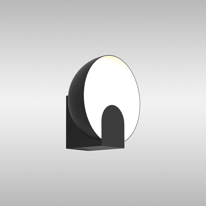 Mantra M8590 Oculo 20cm LED Wall Lamp Black