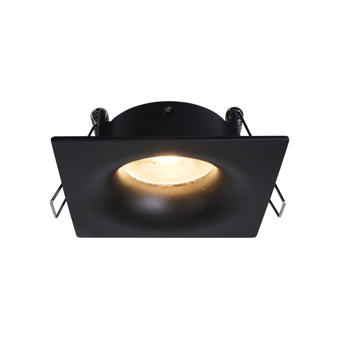 Mantra M8657 Tavira Outdoor Recessed Spotlight 8.5cm Square Black