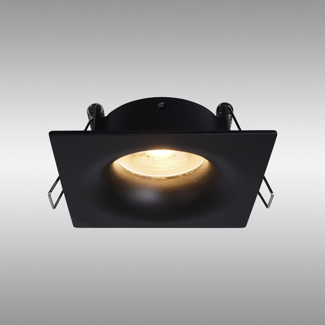 Mantra M8657 Tavira Outdoor Recessed Spotlight 8.5cm Square Black