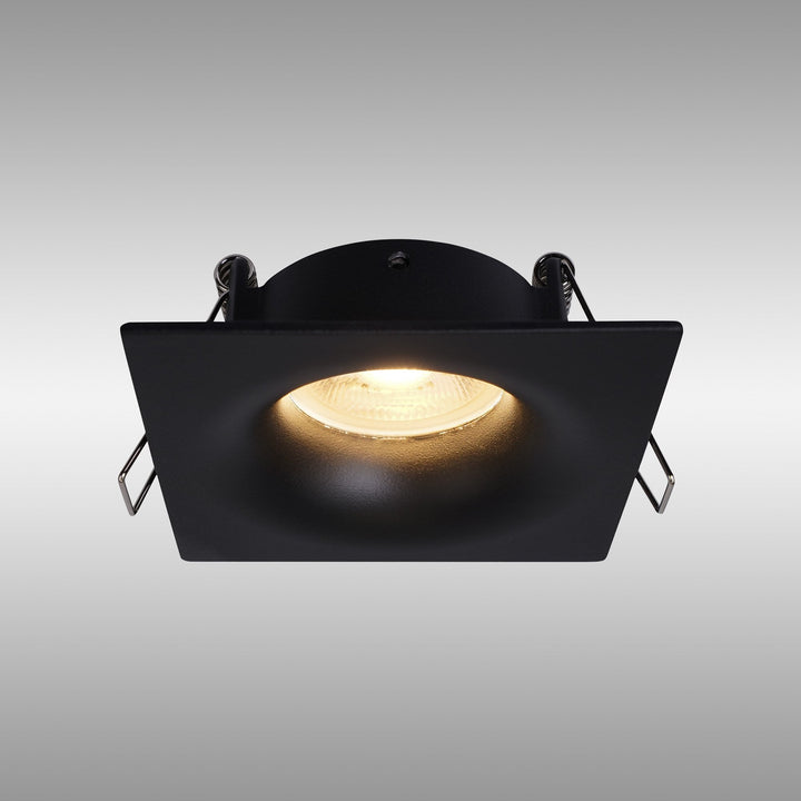 Mantra M8657 Tavira Outdoor Recessed Spotlight 8.5cm Square Black