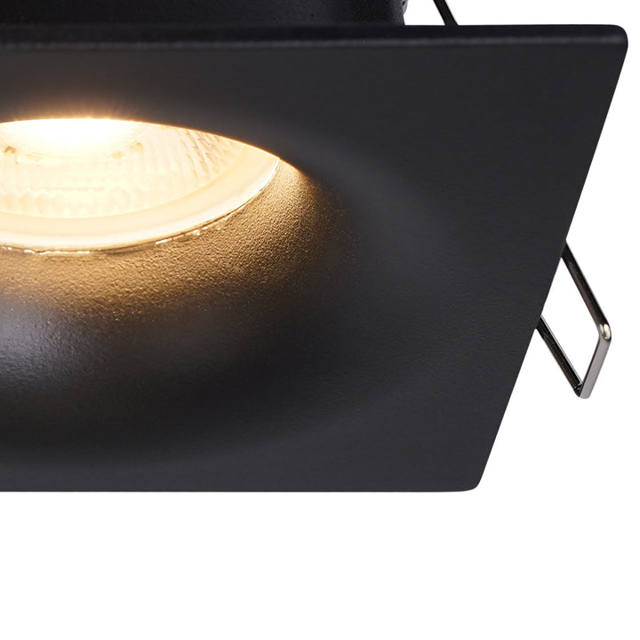 Mantra M8657 Tavira Outdoor Recessed Spotlight 8.5cm Square Black