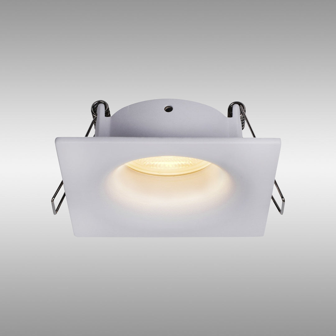 Mantra M8656 Tavira Outdoor Recessed Spotlight 8.5cm Square White