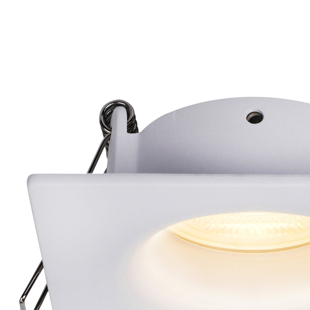 Mantra M8656 Tavira Outdoor Recessed Spotlight 8.5cm Square White