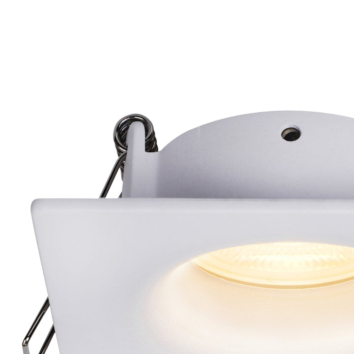 Mantra M8656 Tavira Outdoor Recessed Spotlight 8.5cm Square White