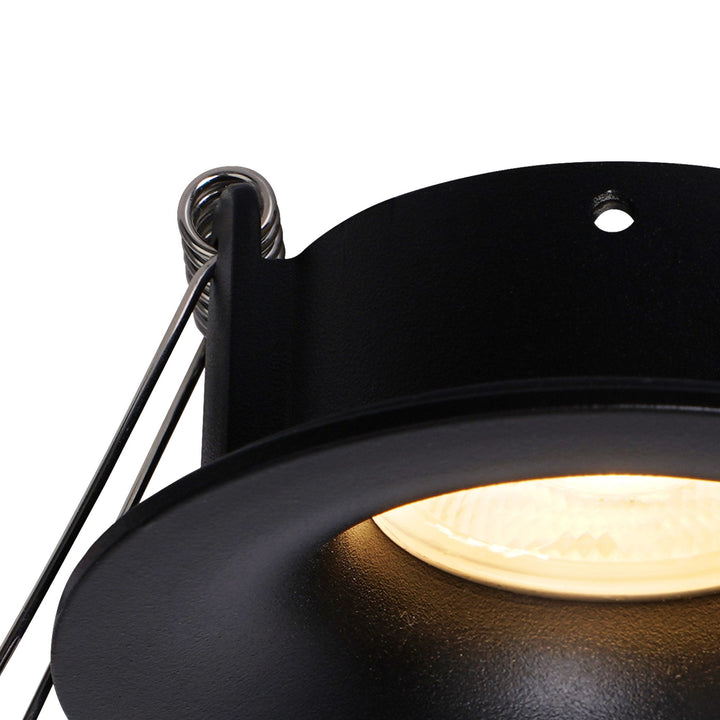 Mantra M8655 Tavira Outdoor Recessed Spotlight 8.5cm Round Black