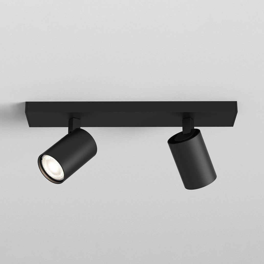 Astro 1286124 Ascoli Twin Spotlight Matt Black