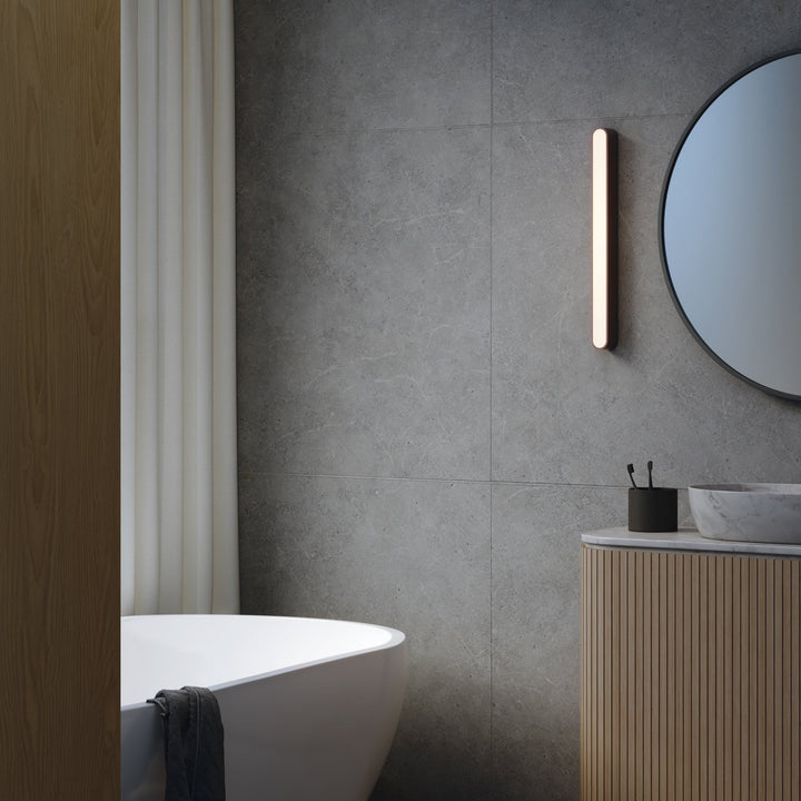 Astro 1440005 Atticus 600 Bathroom LED Wall Light 3000K Matt Black