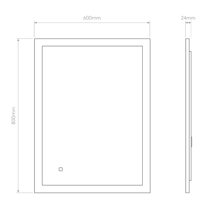 Astro 1486003 Ascot Bathroom LED 800 Mirror