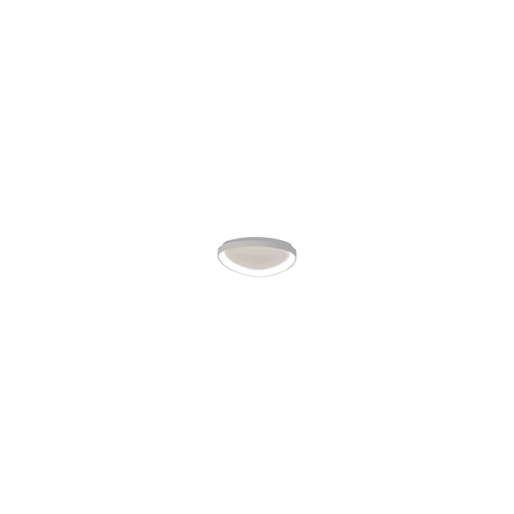 Mantra M8629 Niseko II Triangular LED Flush Ceiling Light 42cm Remote Control White