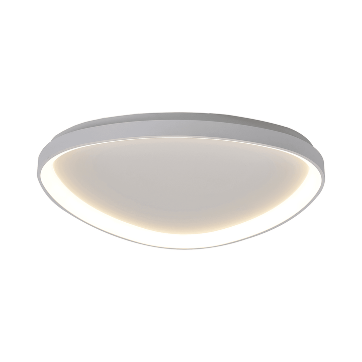 Mantra M8633 Niseko II Triangular LED Flush Ceiling Light 61cm Remote Control White