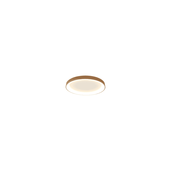Mantra M8643 Niseko II Ring LED Flush Ceiling Light 90cm Remote Control Wood
