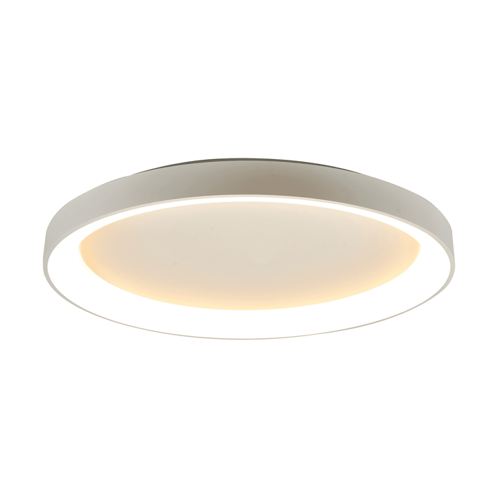 Mantra M8637 Niseko II Ring LED Flush Ceiling Light 90cm Remote Control White