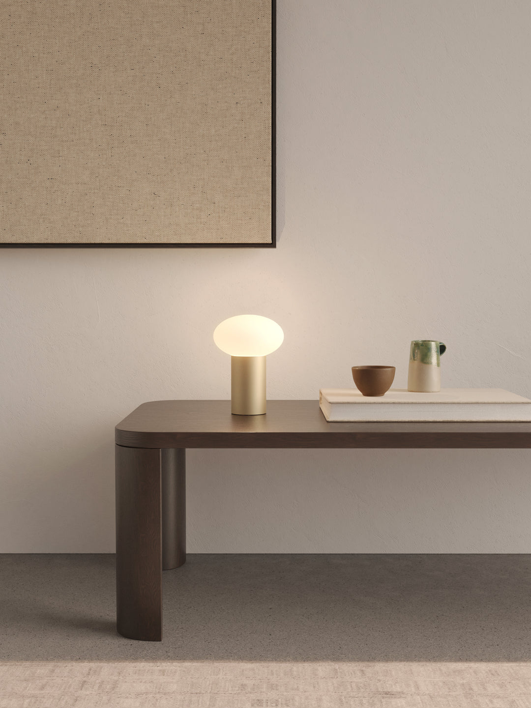 Astro 1176022 Zeppo LED Portable Table Lamp Light Bronze