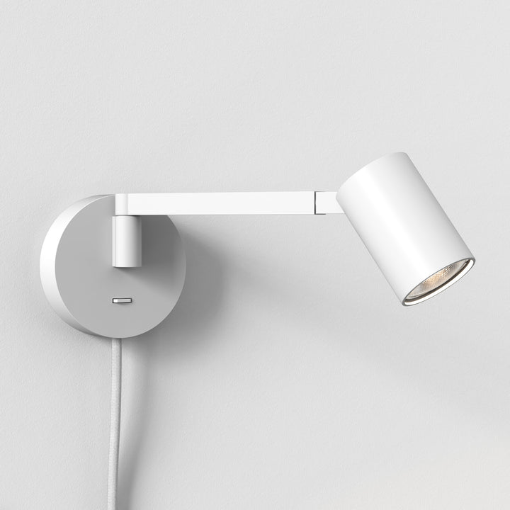 Astro 1286137 | Ascoli Swing | Plug-In Reading Light | Matt White