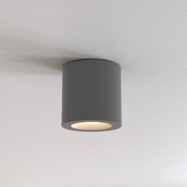 Astro 1326041 Kos II Bathroom Ceiling Light Textured Grey