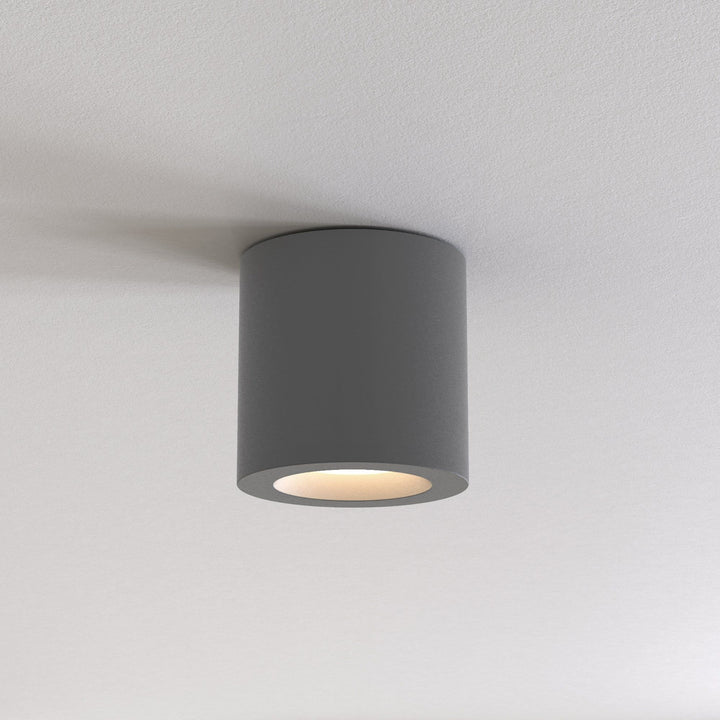 Astro 1326041 Kos II Bathroom Ceiling Light Textured Grey