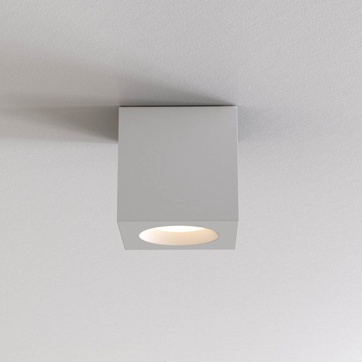Astro 1326043 Kos Square II Bathroom Ceiling Light Matt White