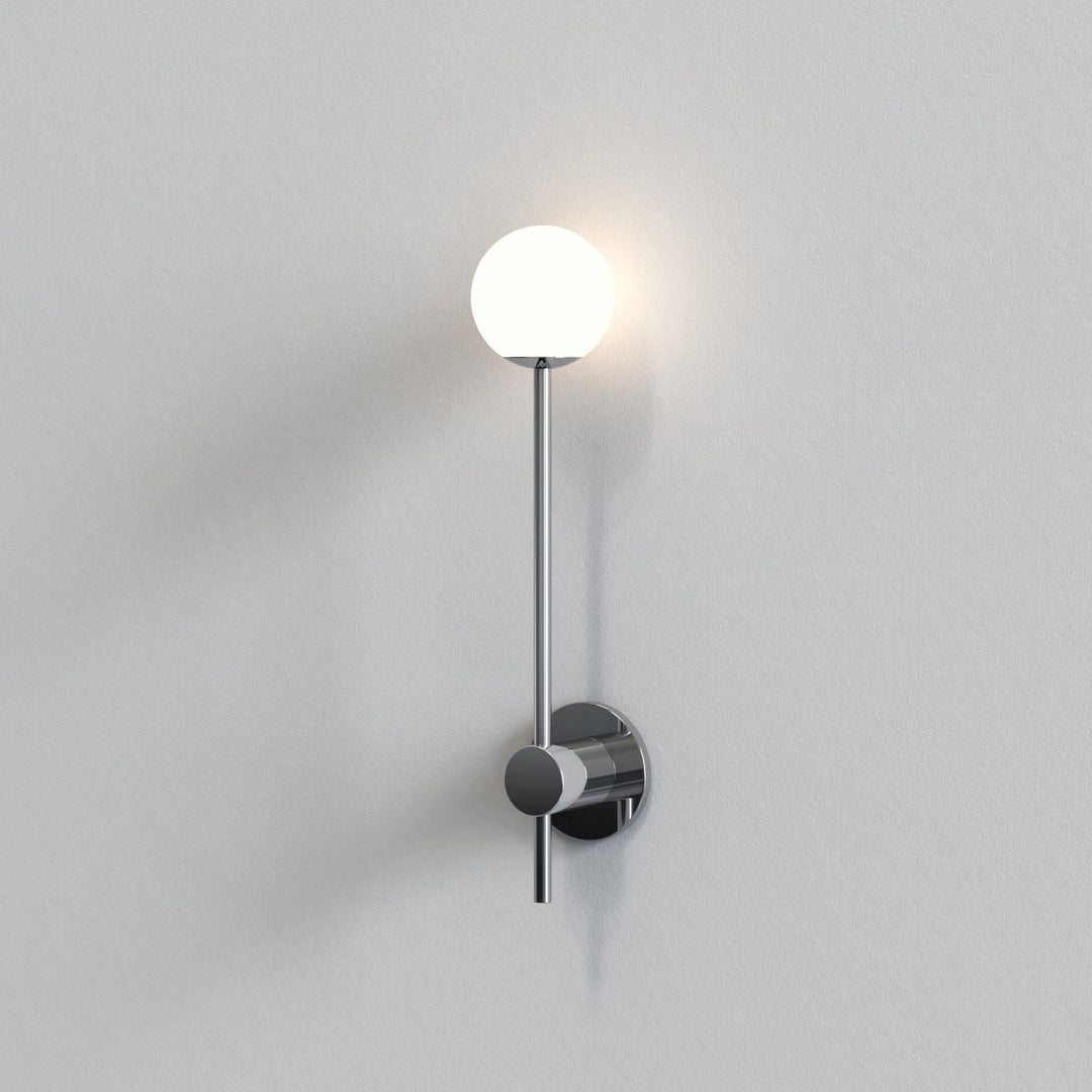 Astro 1424002 Orb Single Bathroom Wall Light Polished Chrome