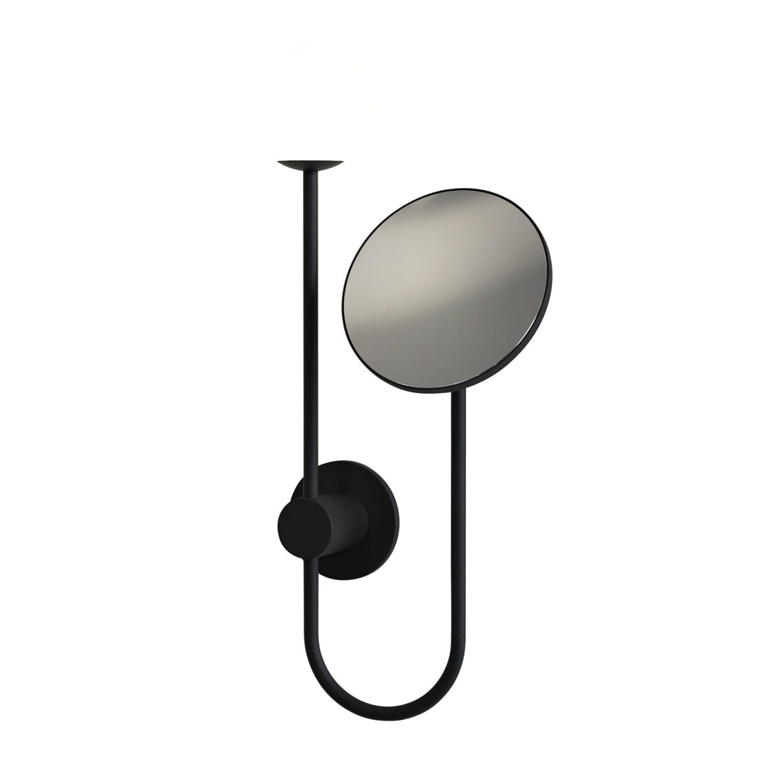Astro 1424003 Orb Bathroom Magnifying Mirror Light Matt Black