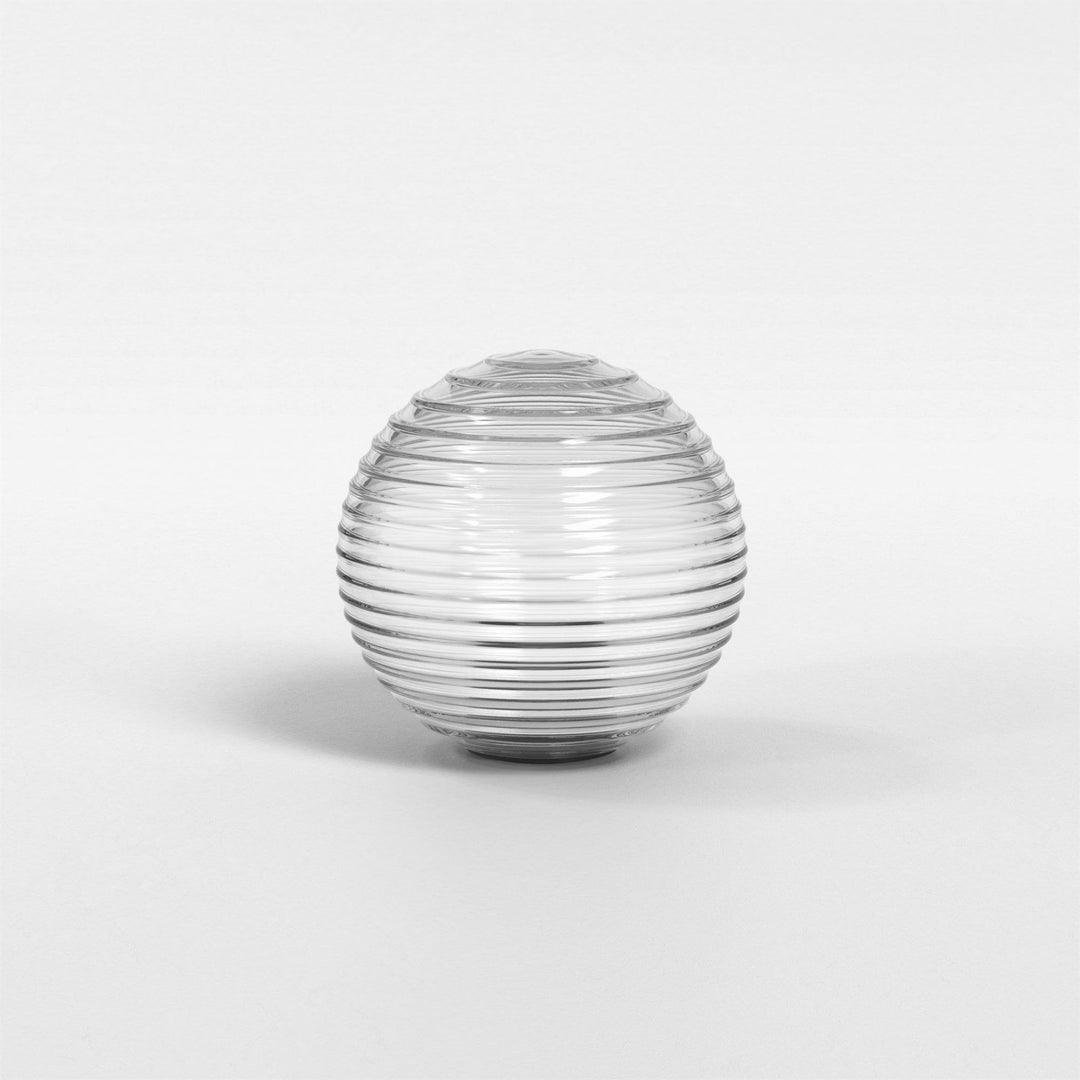 Astro 5036003 Tacoma Ribbed Glass Shade Clear
