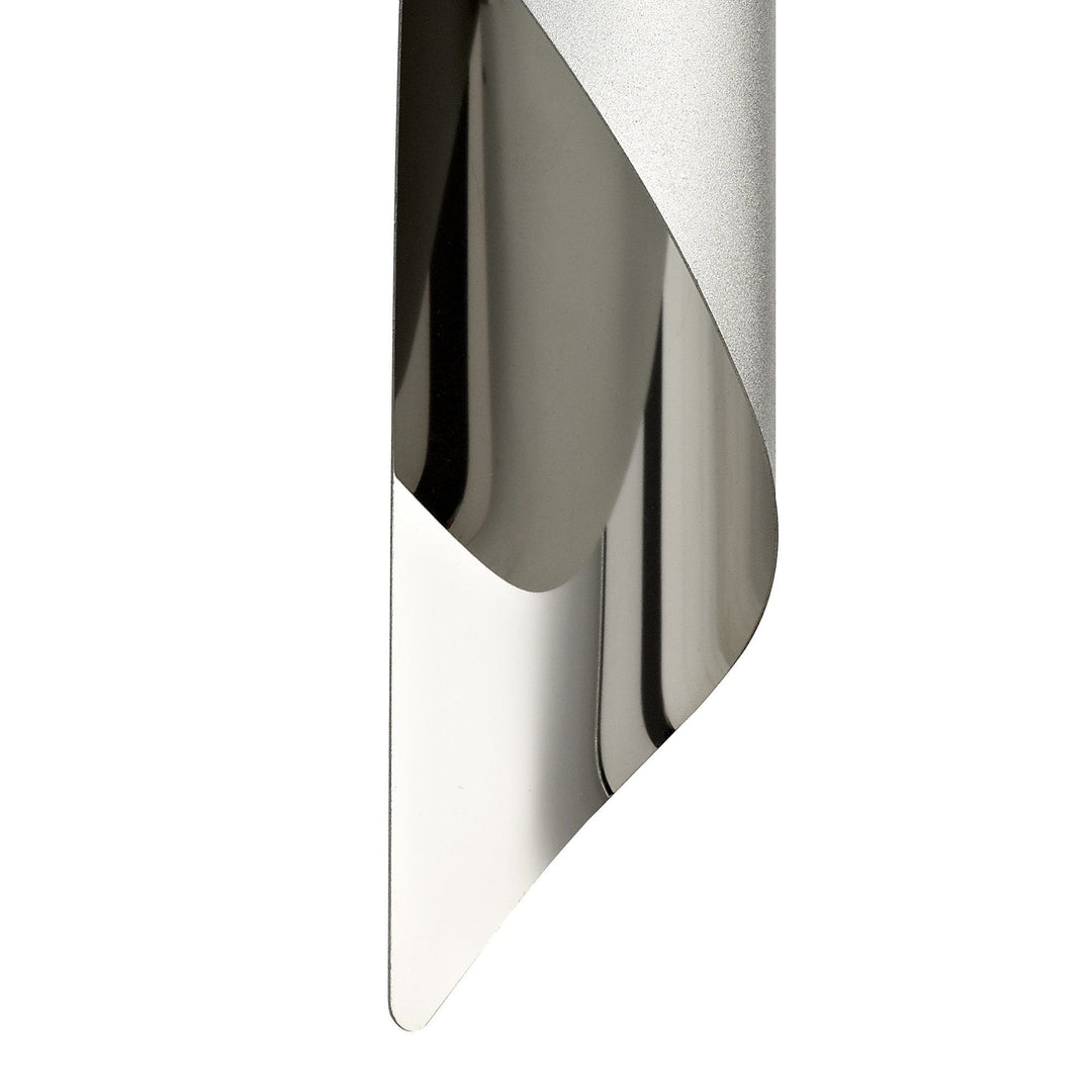 Nelson Lighting NL70349 Kally Wall Lamp Large LED Silver/Polished Chrome