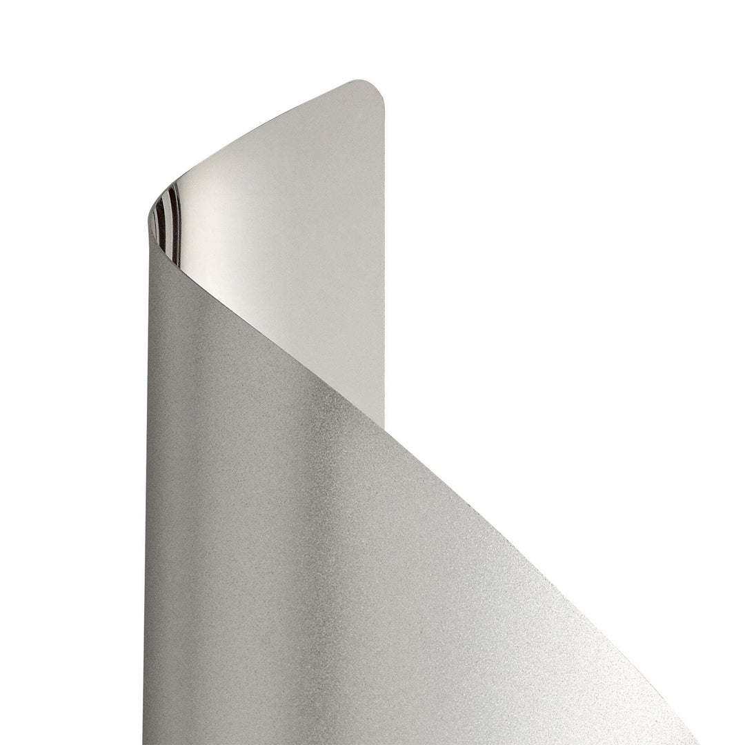 Nelson Lighting NL70319 | Kally Small LED Wall Lamp | Silver/Polished Chrome