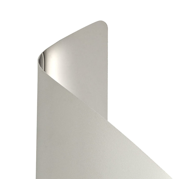 Nelson Lighting NL70329 Kally Wall Lamp Small LED White/Polished Chrome