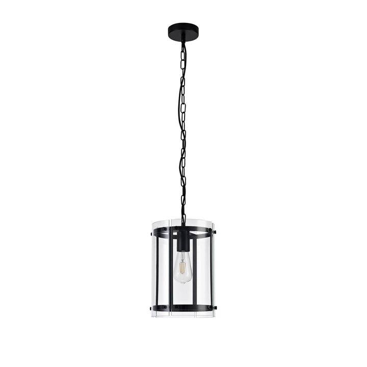 Nelson Lighting NL71079 Prince Pendant 2 Light Polished Chrome