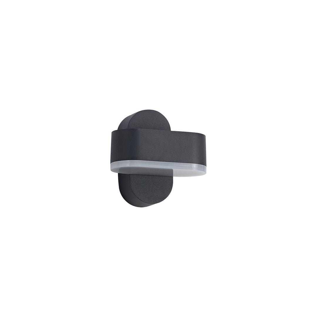 Nelson Lighting NL72119 Maisie 1 Light Adjustable Wall Lamp LED Anthracite