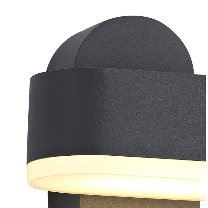 Nelson Lighting NL72119 Maisie 1 Light Adjustable Wall Lamp LED Anthracite