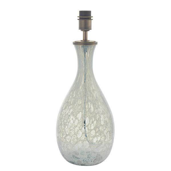 Endon 91200 1 Light Table Lamp Artisan Glass & Brushed Bronze Plate Base Only