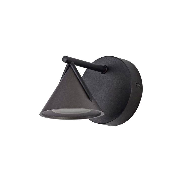 Nelson Lighting NL74499 Xpo Wall Lamp 1 Light LED Sand Black/Grey