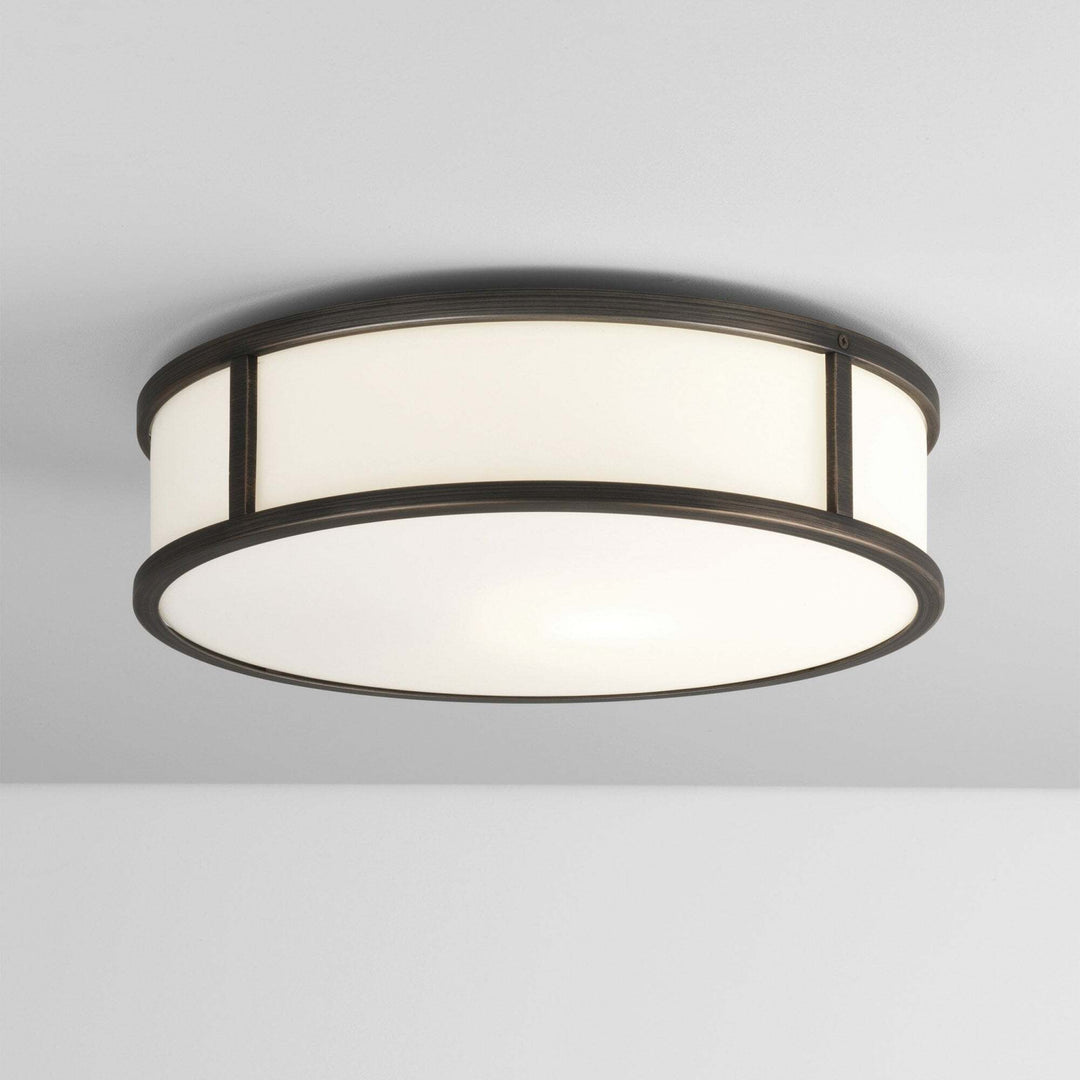Astro 1121043 Mashiko Round 300 Flush Ceiling Light Bronze