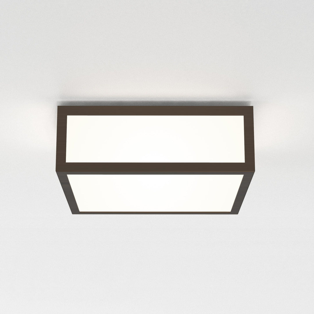 Astro 1121056 Mashiko 200 Square Bronze Bathroom Light