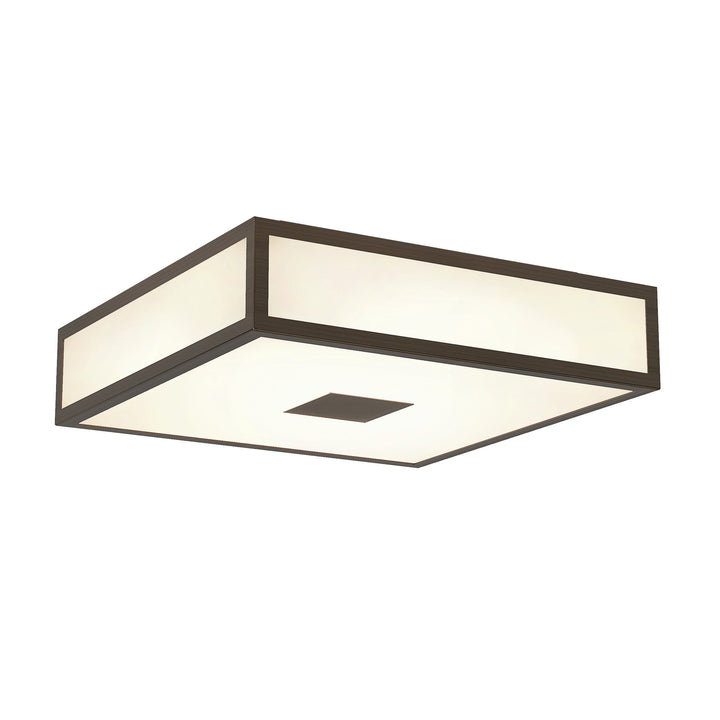 Astro 1121079 Mashiko Classic 300 Square 2 Light Bathroom Ceiling Light Bronze