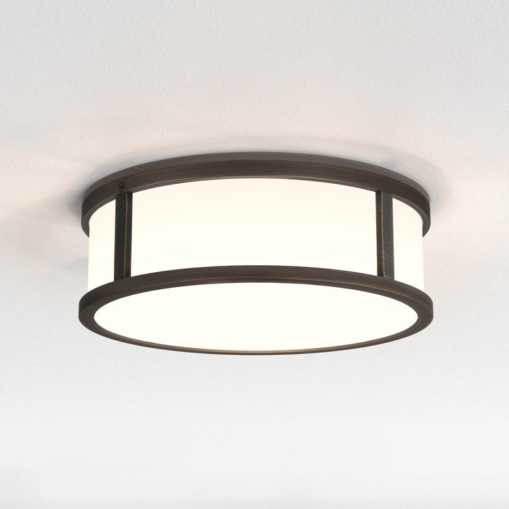 Astro 1121097 Mashiko Round 230 1 Light Bathroom Ceiling Light Bronze