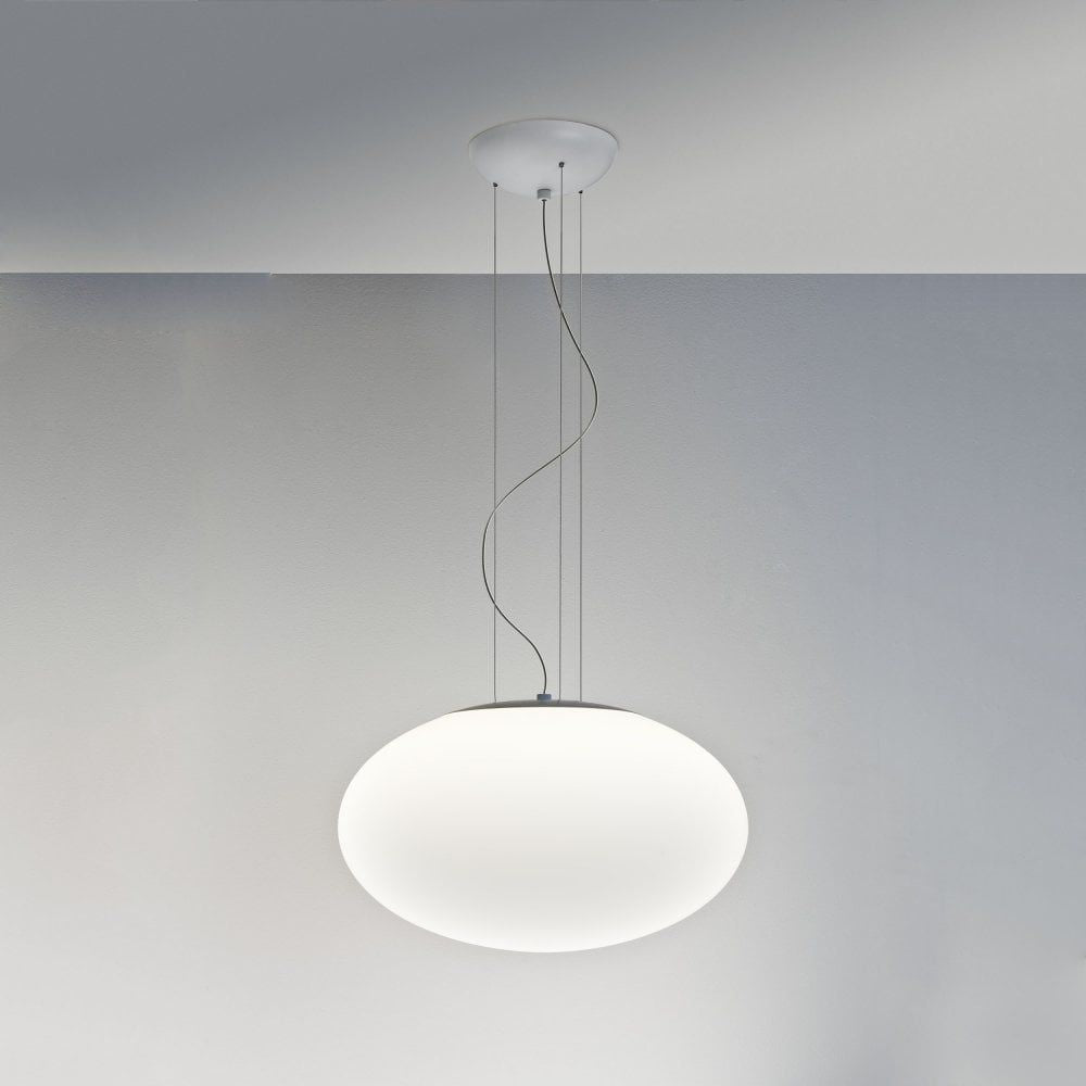 Astro 1176003 Zeppo Pendant Light White Opal