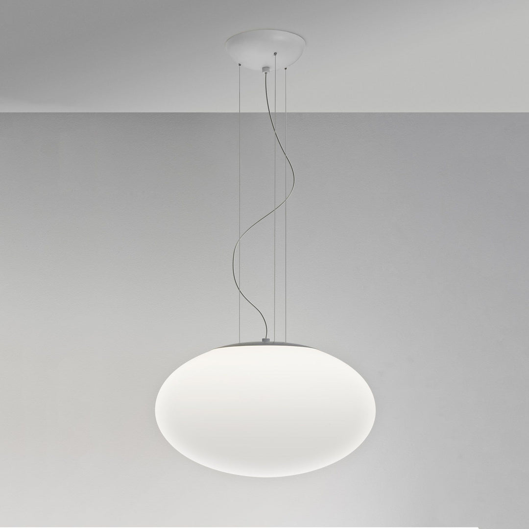 Astro 1176003 Zeppo Pendant Light White Opal