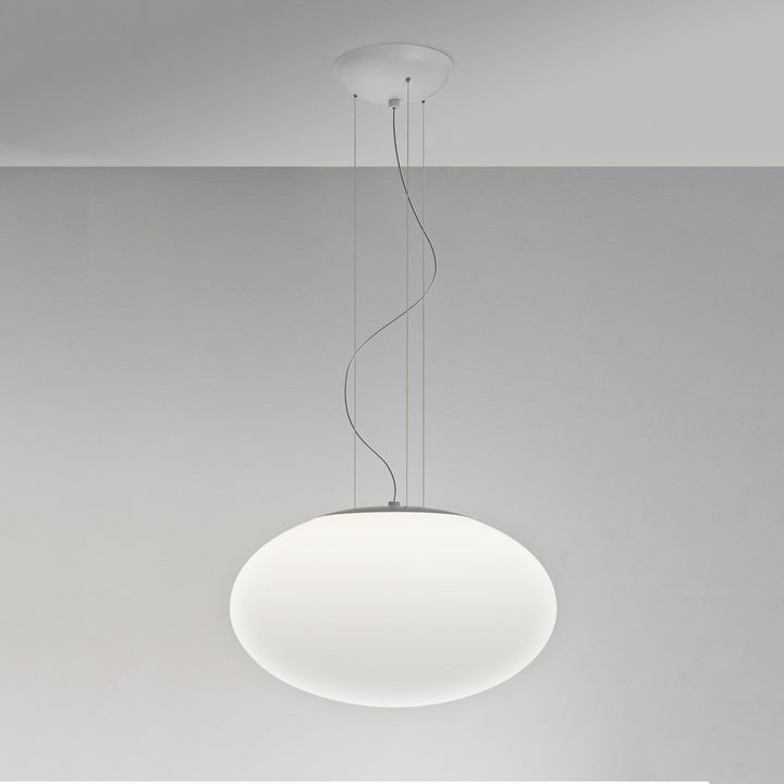 Astro 1176003 Zeppo Pendant Light White Opal