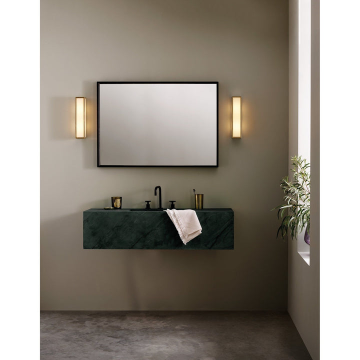 Astro 1178006 Salerno Coastal Outdoor Wall Light Natural Brass