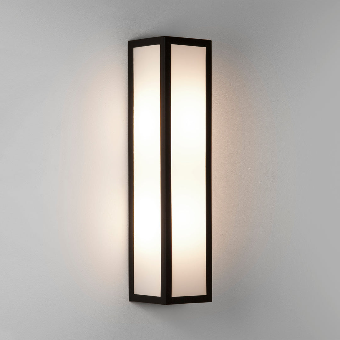 Astro 1178009 Salerno Outdoor 2 Light Wall Light Black