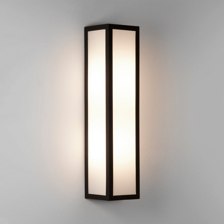 Astro 1178009 Salerno Outdoor 2 Light Wall Light Black
