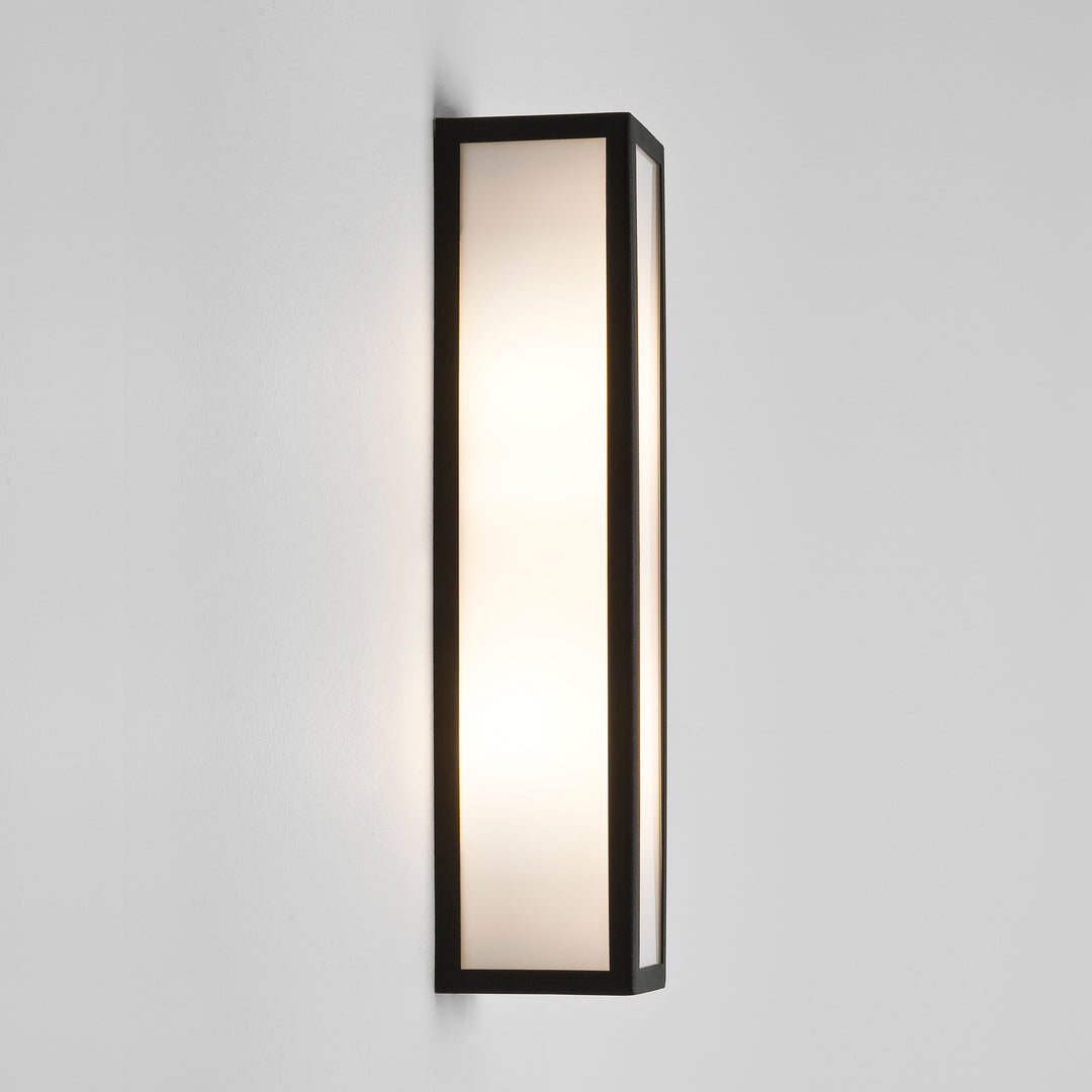 Astro 1178009 Salerno Outdoor 2 Light Wall Light Black