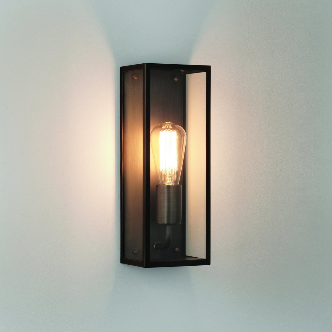 Astro 1183018 | Messina 130 Outdoor Wall Light | Bronze Finish