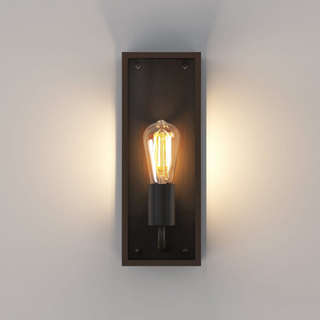 Astro 1183018 | Messina 130 Outdoor Wall Light | Bronze Finish