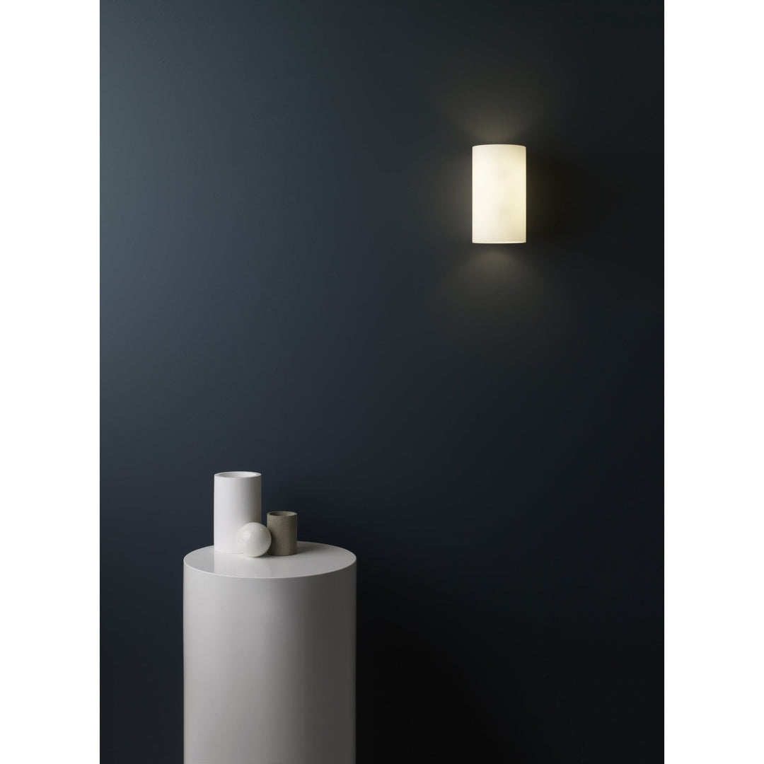 Astro 1186001 Cyl 200 Wall Light White Opal