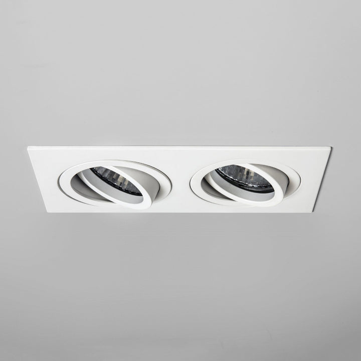 Astro 1240032 | Taro Twin Downlight | Fire Rated | Painted White