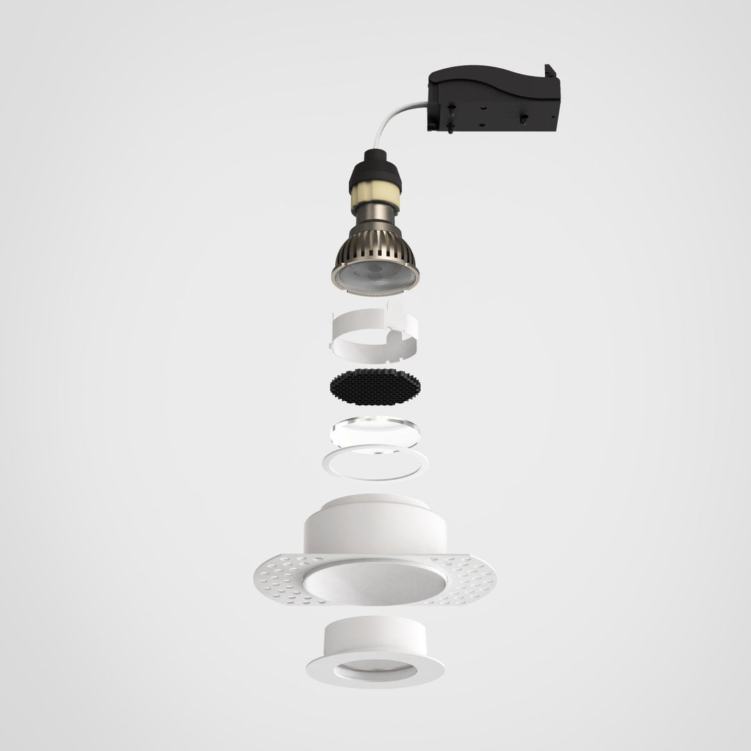 Astro Lighting 1248017 | Round Fixed Downlight | Trimless & Fire-Rated