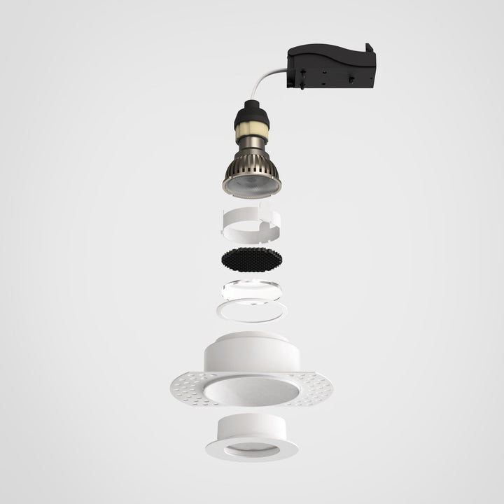 Astro Lighting 1248017 | Round Fixed Downlight | Trimless & Fire-Rated
